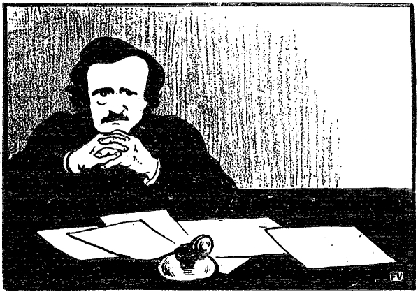Edgar Allan Poe, 1895 - Felix Vallotton