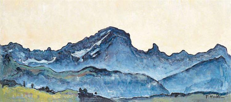 Grand Muveran, 1912 - Ferdinand Hodler