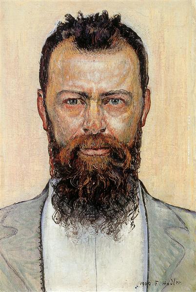 Self-portrait, 1900 - Ferdinand Hodler