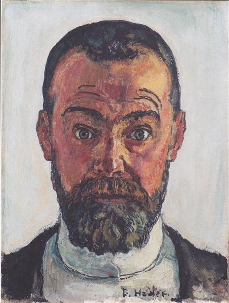 Self portrait, 1912 - Фердинанд Ходлер