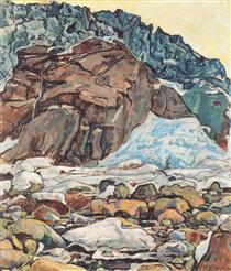 The Grindelwald glacier - Фердинанд Ходлер