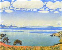 View of Lake Leman from Chexbres - Ferdinand Hodler