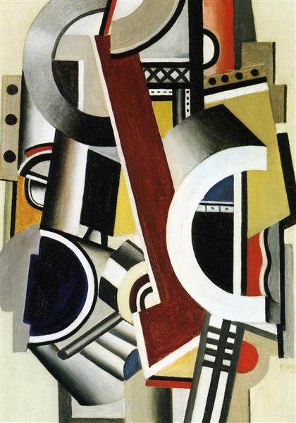 Machine element 1st state, 1924 - Fernand Léger