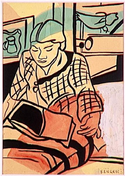 Reading, 1948 - Fernand Leger