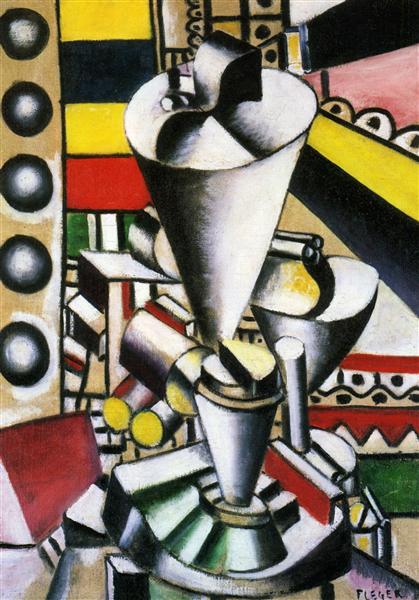 Still life in the machine elements, 1918 - Fernand Léger