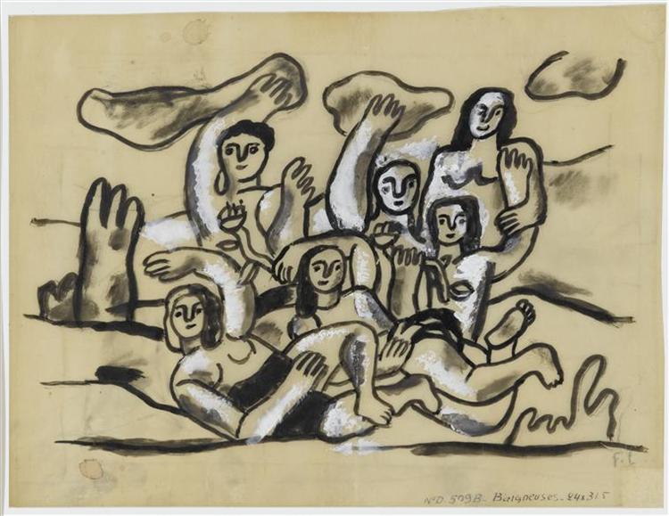 Study for The Bathers - Fernand Leger