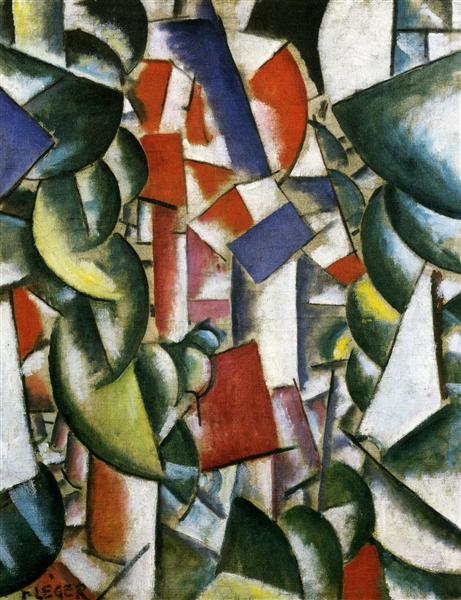 The House under the trees, 1913 - Fernand Leger