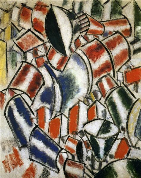 The Sitted Woman, 1914 - Fernand Leger