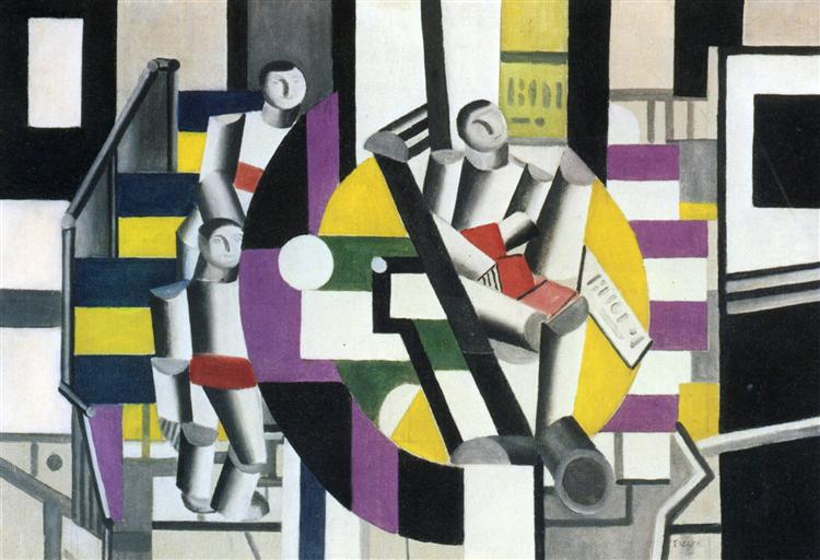 Three characters, 1920 - Fernand Léger
