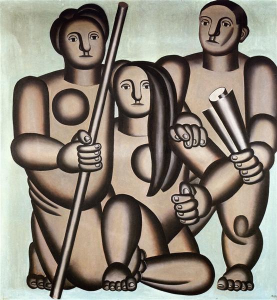 Three Characters, 1924 - Fernand Leger
