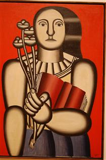 Woman with a Book - Fernand Leger