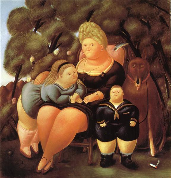 The Family, 1966 - Fernando Botero