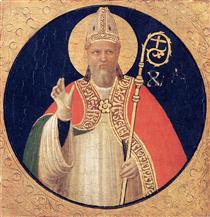 A Bishop Saint - Fra Angelico