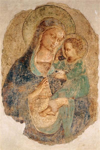 Мадонна с младенцем, 1435 - Фра Анджелико