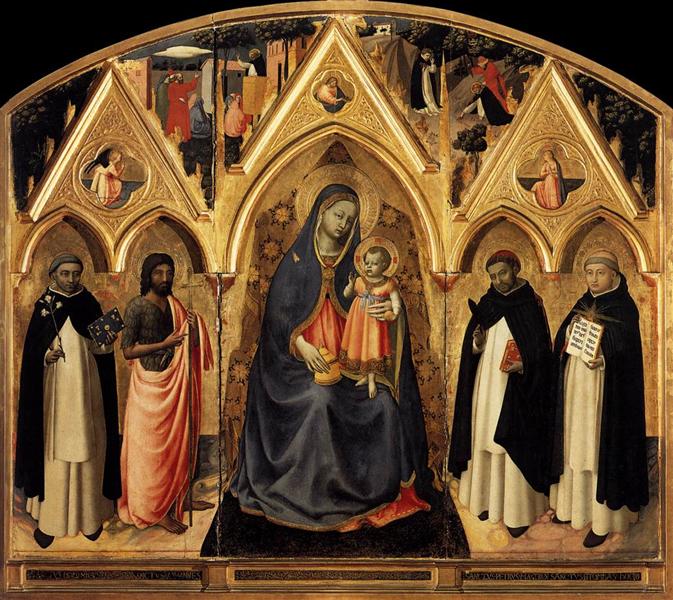 St. Peter Martyr Altarpiece, 1427 - 1428 - Фра Анджеліко
