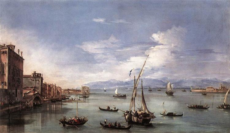 The Lagoon from the Fondamenta Nuove, 1759 - Francesco Guardi