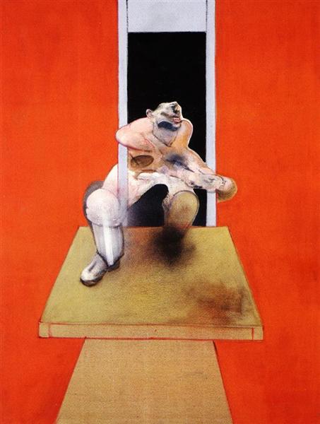 Figure in movement, 1985 - Francis Bacon