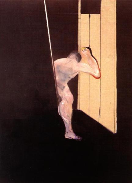 Figure in Open Doorway, 1990 - Френсіс Бекон