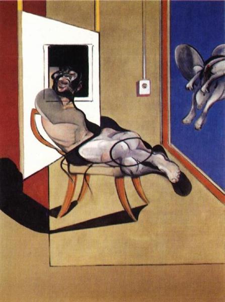 Seated Figure, 1974 - Francis Bacon