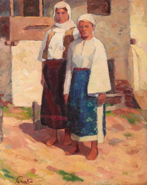 Peasant Women from Dolj, 1926 - Франсиск Ширато