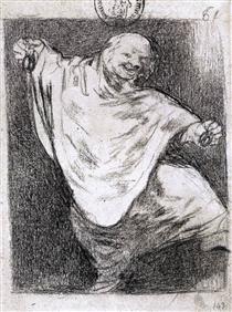 Phantom Dancing with Castanets - Francisco de Goya