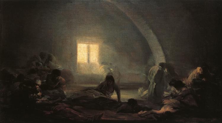 Plague Hospital, 1798 - 1800 - Francisco Goya