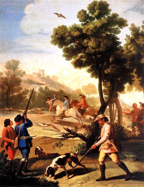 The Quail Shoot, 1775 - Francisco Goya