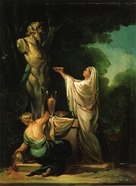 The Sacrifice to Priapus, 1771 - Francisco Goya