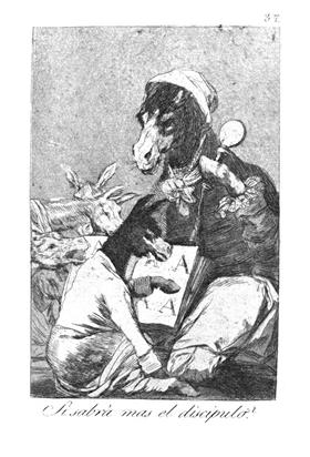 Will the student be wiser? - Francisco Goya