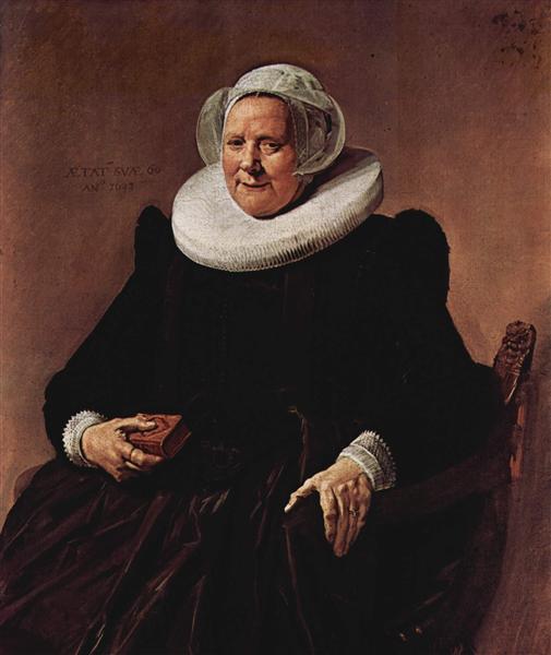 Portrait of a woman, 1633 - 哈爾斯