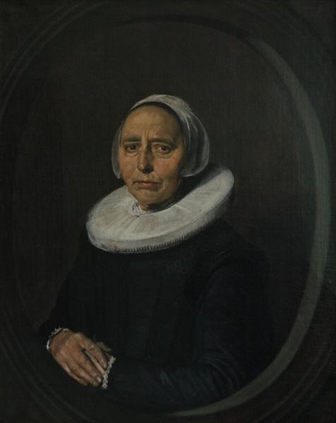 portrait d'une femme inconnue, 1640 - Frans Hals