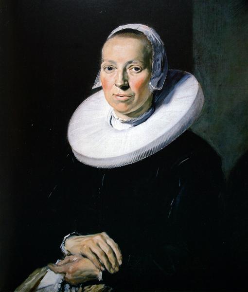 Portrait of a woman, 1644 - Frans Hals