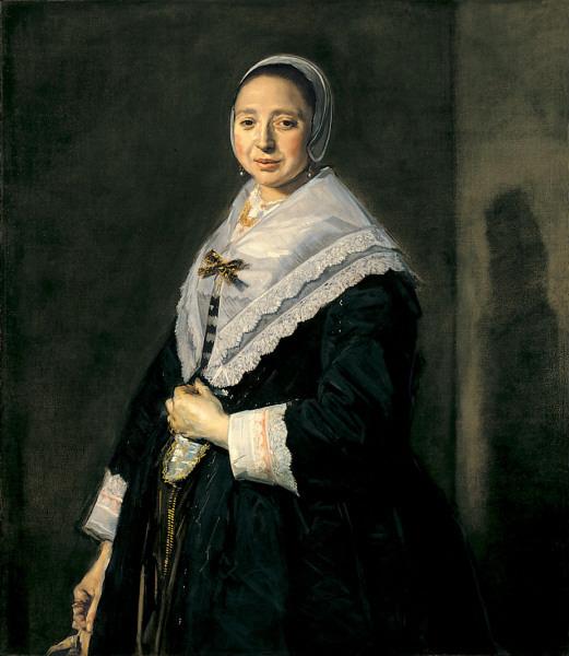 Portrait d'une femme, 1652 - Frans Hals