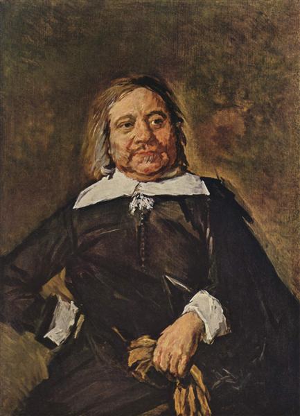 Portrait of Willem Croes, c.1660 - c.1666 - Франс Халс