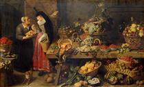 A Fruit Stall - Frans Snyders