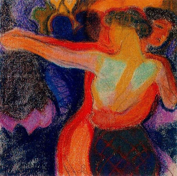 Tango, 1909 - František Kupka