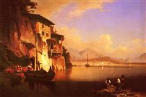 Motio of Lake Garda - Franz Richard Unterberger