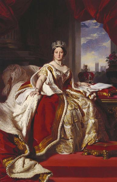 Queen Victoria, 1859 - Франц Ксавер Винтерхальтер