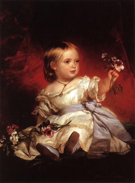 Victoria, Princess Royal, 1842 - Franz Xaver Winterhalter