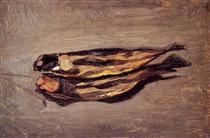 Dried Fish - Frederic Bazille