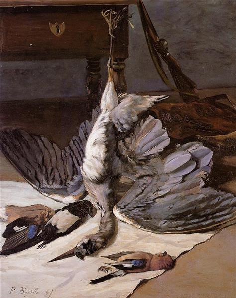 The Heron, 1867 - 弗雷德里克·巴齐耶