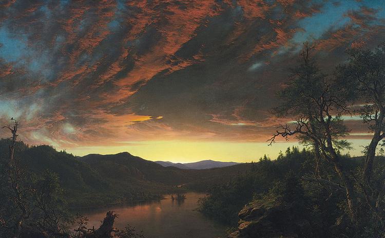 Twilight in the Wilderness, 1860 - Frederic Edwin Church