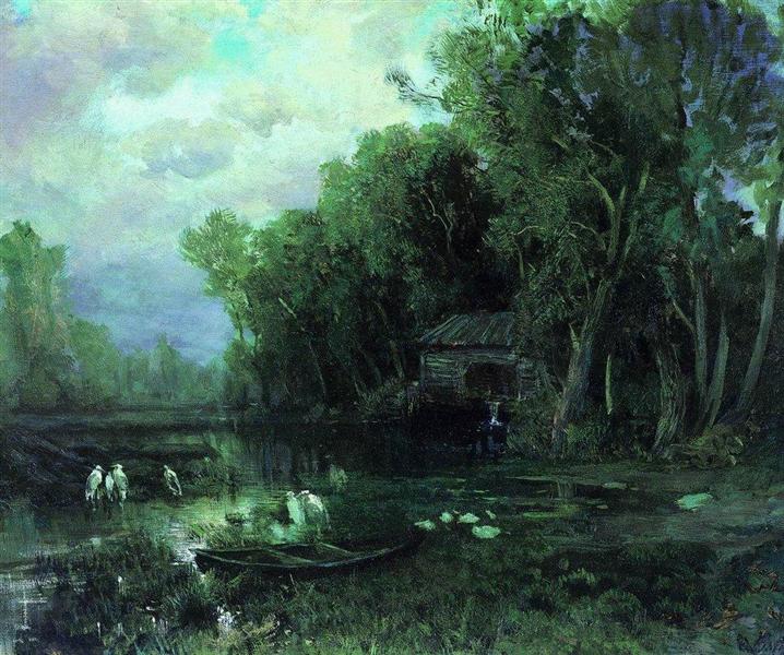 Abandoned Mill, 1871 - 1873 - Fyodor Vasilyev