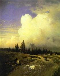 After a Thunderstorm - Fjodor Alexandrowitsch Wassiljew