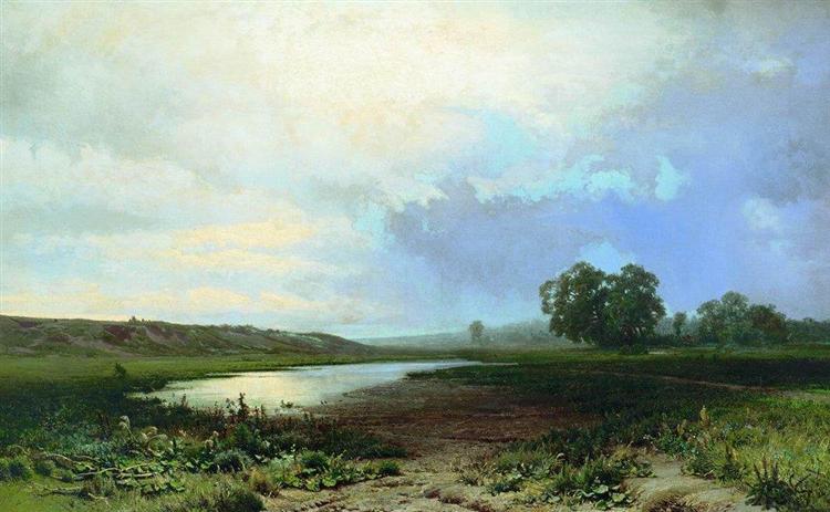 Wet Meadow, 1872 - Fyodor Vasilyev