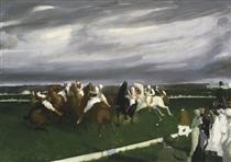 Polo em Lakewood - George Bellows