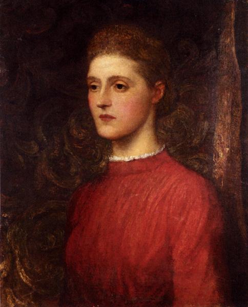Portrait Of A Lady - George Frederic Watts