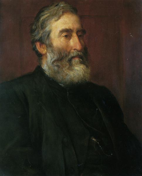 Portrait of the reverend Harry Jones - George Frederick Watts