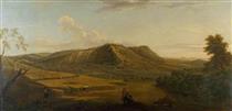 A View of Box Hill, Surrey - George Lambert