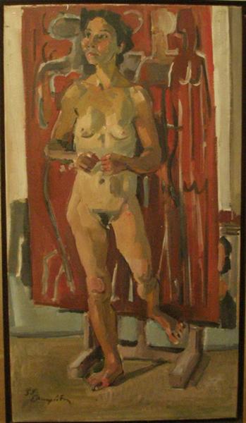 Standing Nude, 1959 - George Mavroides